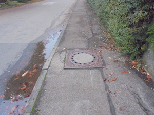 Vorher - Kabelverlegung